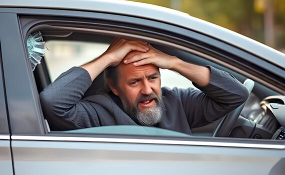 Απογοήτευση για το σπασμένο τζάμι