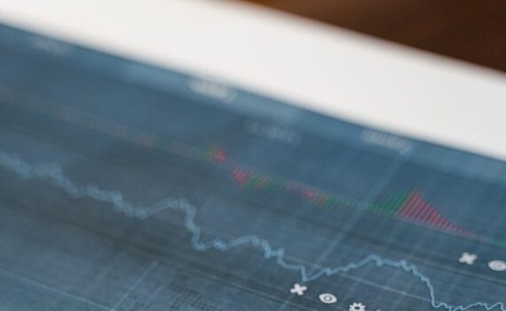 close up photo of a report showing growth in stocks